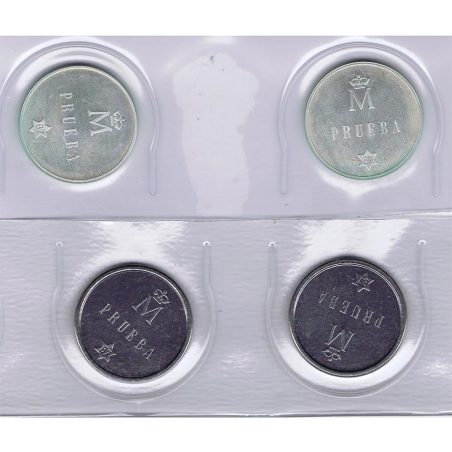 (1988) 500 ptas. XXV Aniversario SSMM. Pruebas en Plata y acero