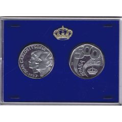 (1988) 500 ptas. XXV Aniversario SSMM. Pruebas en acero  - 1
