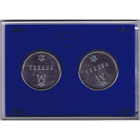 (1988) 500 ptas. XXV Aniversario SSMM. Pruebas en acero