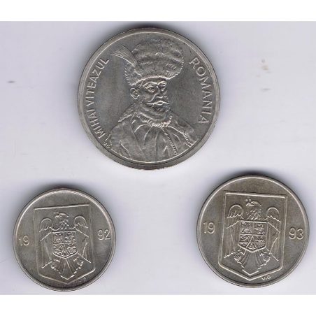 Tira Monedas Rumania. Varios años  - 1