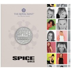 Inglaterra 5 Libras 2026 The Spice Girls. Niquel  - 1
