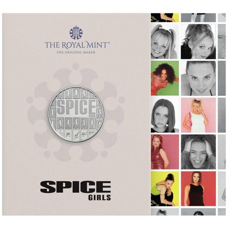 Inglaterra 5 Libras 2026 The Spice Girls. Niquel  - 1
