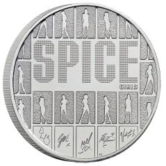Inglaterra 5 Libras 2026 The Spice Girls. Niquel