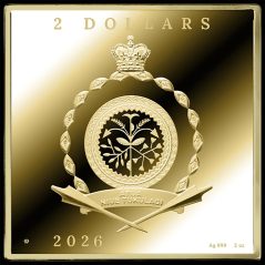 Moneda 2 onzas de plata Niue 2026 2 Dollars Mona Lisa.
