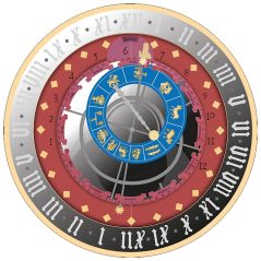 Moneda onza de plata 5 Euro Malta 2026 Reloj de Berna.  - 1