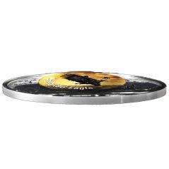 Moneda de plata 500 Francos Camerún 2026 Águila cola blanca.