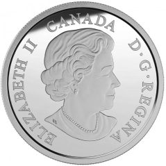 Moneda onza de plata 20$ Canadá 2016 Buho de las Nieves.
