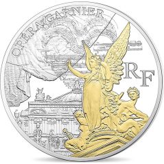 Francia 10€ 2016 Tesoros de Paris. Opera Garnier. Plata.  - 1