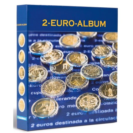 LEUCHTTURM Numis Album preimpreso monedas de 2 Euros Nº11.  - 1