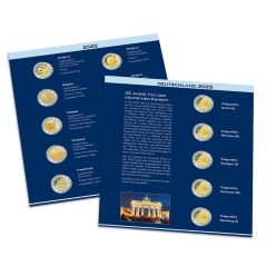 LEUCHTTURM Numis Album preimpreso monedas de 2 Euros Nº11.