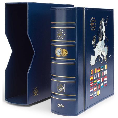 LEUCHTTURM VISTA Album Anual Euro 2026 con cajetín  - 1