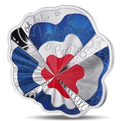 Francia 10€ 2026 Moulin Rouge. Plata Color  - 1