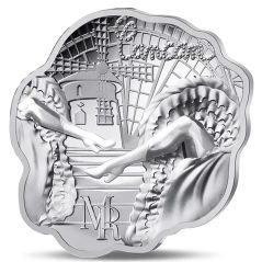 Francia 10€ 2026 Moulin Rouge. Plata Color