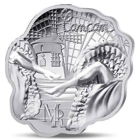 Francia 10€ 2026 Moulin Rouge. Plata Color
