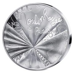 Francia 20€ 2026 Moulin Rouge. Onza de Plata