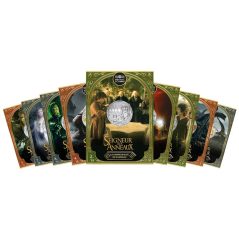 Monedas 10€ Francia 2026 Señor de los Anillos. 9 monedas con estuche  - 1