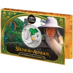 Francia 2026 50€ Señor de los Anillos. Gandalf y La Comarca. Plata  - 3