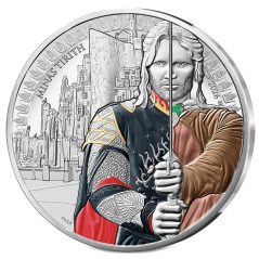 Francia 2026 50€ Señor de los Anillos. Aragorn. Plata