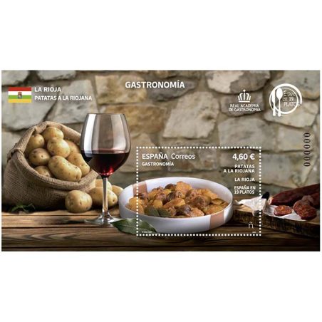 5890 España en 19 platos. La Rioja. Patatas a la riojana.  - 1