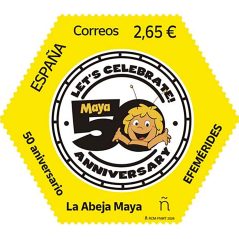 5891 50 aniversario de La Abeja Maya.  - 1