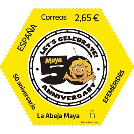 5891 50 aniversario de La Abeja Maya.  - 1