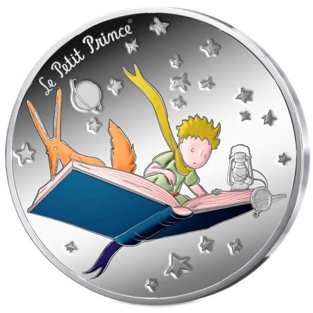 Francia 10€ 2026 El Principito. El Libro Plata color.  - 1