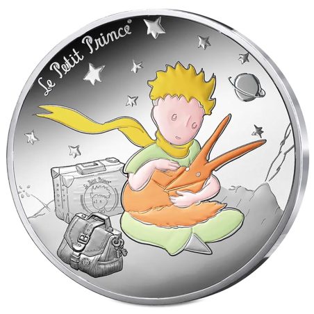 Francia 10€ 2026 El Principito. El Zorro. Plata color.  - 1