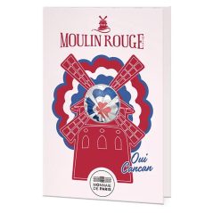 Francia 10€ 2026 Moulin Rouge. Plata Color