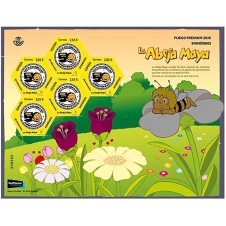 Pliego Premium año 2026 nº 178 Abeja Maya.  - 1