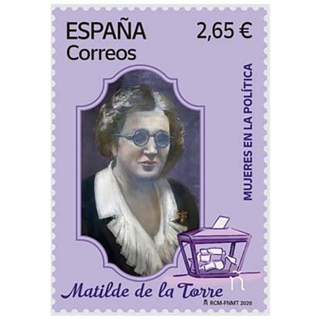 5899 Mujeres en la política. Matilde de la Torre.  - 1