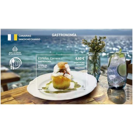 5901 España en 19 platos. Canarias. Sancocho canario.  - 1