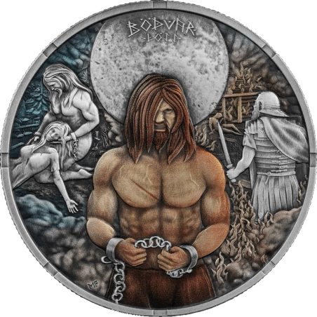 Moneda onza de plata Alemania 5 Mark 2026 Bodvar.  - 1