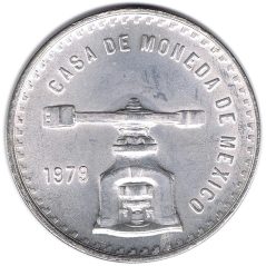 Moneda onza de plata Mexico 1979  - 1