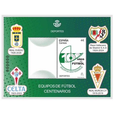 5912 Deportes. Equipos de Fútbol centenarios  - 1