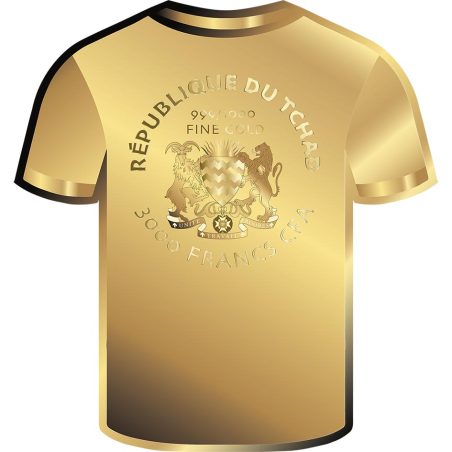 Moneda de oro Copa Mundial de la FIFA 2026 Camiseta Futbol España