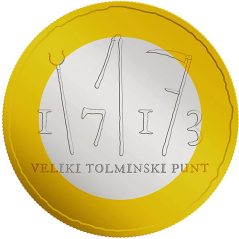 moneda Eslovenia 3 Euros 2013 Levantamiento Campesino.  - 1
