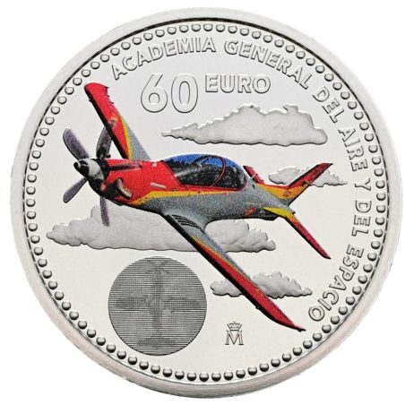 Cartera oficial euroset 60 Euros 2026 Princesa Leonor. Academia del Aire y del Espacio. Edición Especial