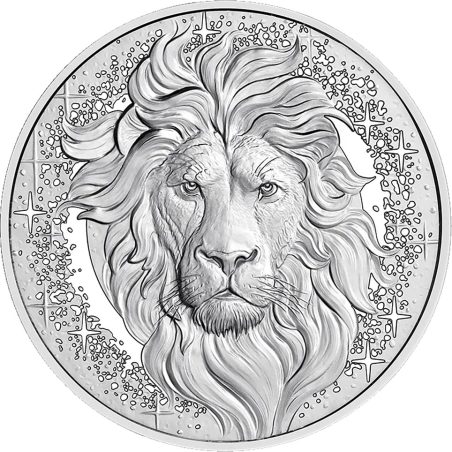 moneda Austria 20 Euros 2026 Leo. Cristal de Roca. Plata  - 1