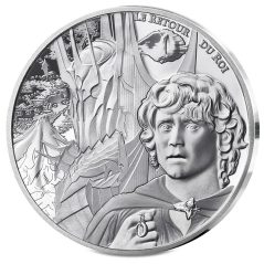 Francia 2026 10€ Señor de los Anillos. El Retorno del Rey. Plata  - 1
