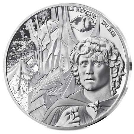 Francia 2026 10€ Señor de los Anillos. El Retorno del Rey. Plata  - 1
