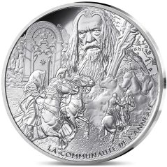 Francia 2026 10€ Señor de los Anillos. La Comunidad del Anillo. Plata  - 1