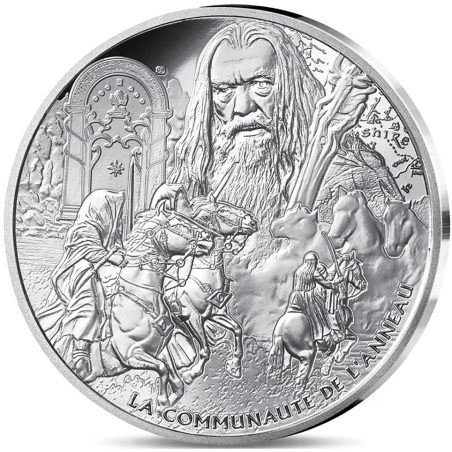 Francia 2026 10€ Señor de los Anillos. La Comunidad del Anillo. Plata  - 1