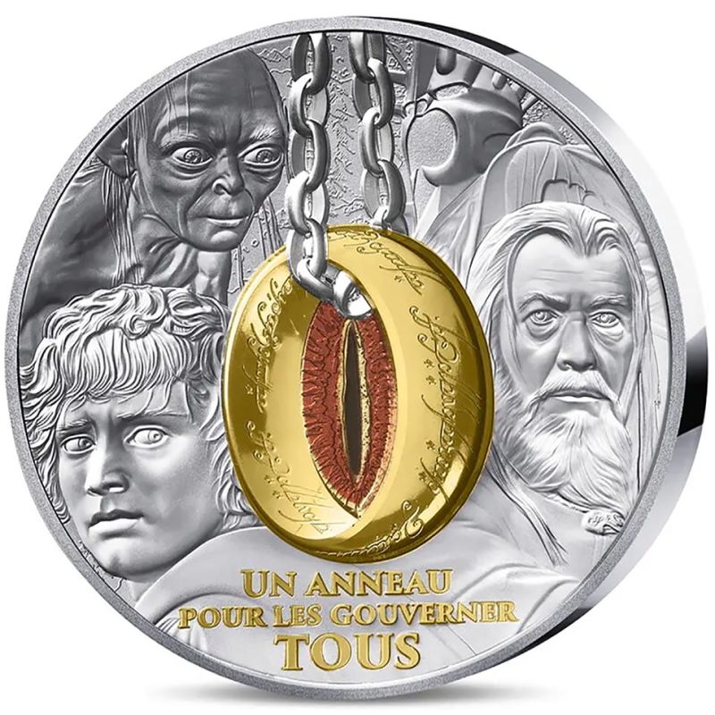Francia 2026 20€ Señor de los Anillos. El Anillo Único. Onza Plata - 1 Francia 2026 20€ Señor de los Anillos. El Anillo Único. Onza Plata - 1