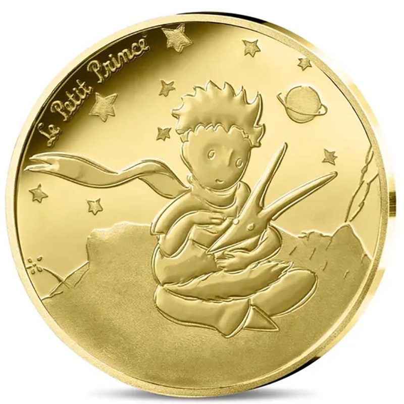 Francia 5€ 2026 80 Aniversario El Principito. Oro - 1 Francia 5€ 2026 80 Aniversario El Principito. Oro - 1