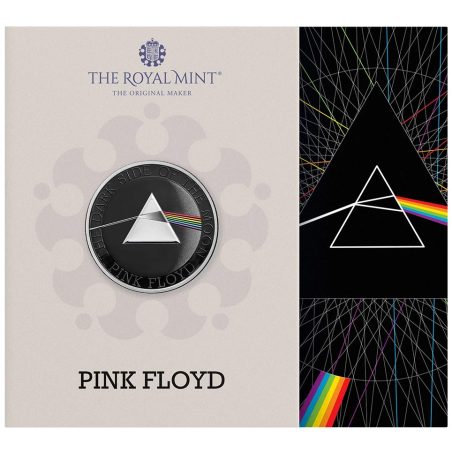 Inglaterra 5 Libras 2026 Pink Floyd. Niquel. Color