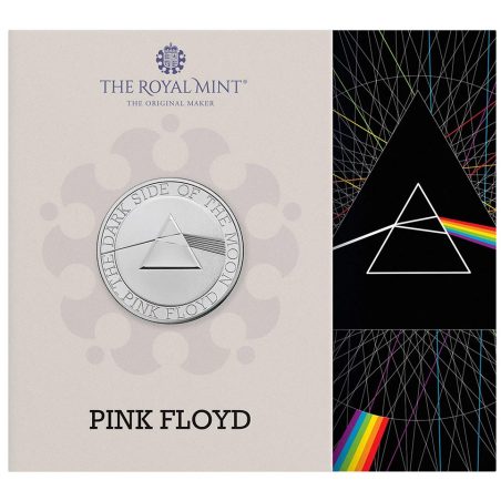 Inglaterra 5 Libras 2026 Pink Floyd. Niquel.