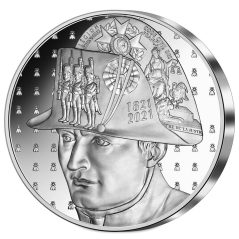 Francia 20€ 2021 Napoleón. Bicentenario de su desaparición. Onza de Plata.  - 1