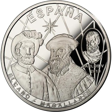 Moneda 2019 V Centenario de la Vuelta al Mundo. 10 euros Plata