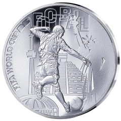 Francia 10€ 2026 Copa del Mundo de la FIFA 2026. Fútbol. Plata color.
