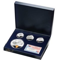 Monedas 2004 Salvador Dalí. FNMT Serie Completa Plata.  - 1